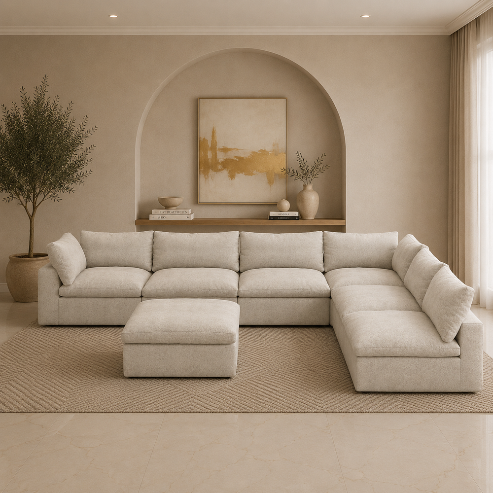7 Piece Cloud Couch