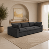3 Piece Straight Cloud Couch
