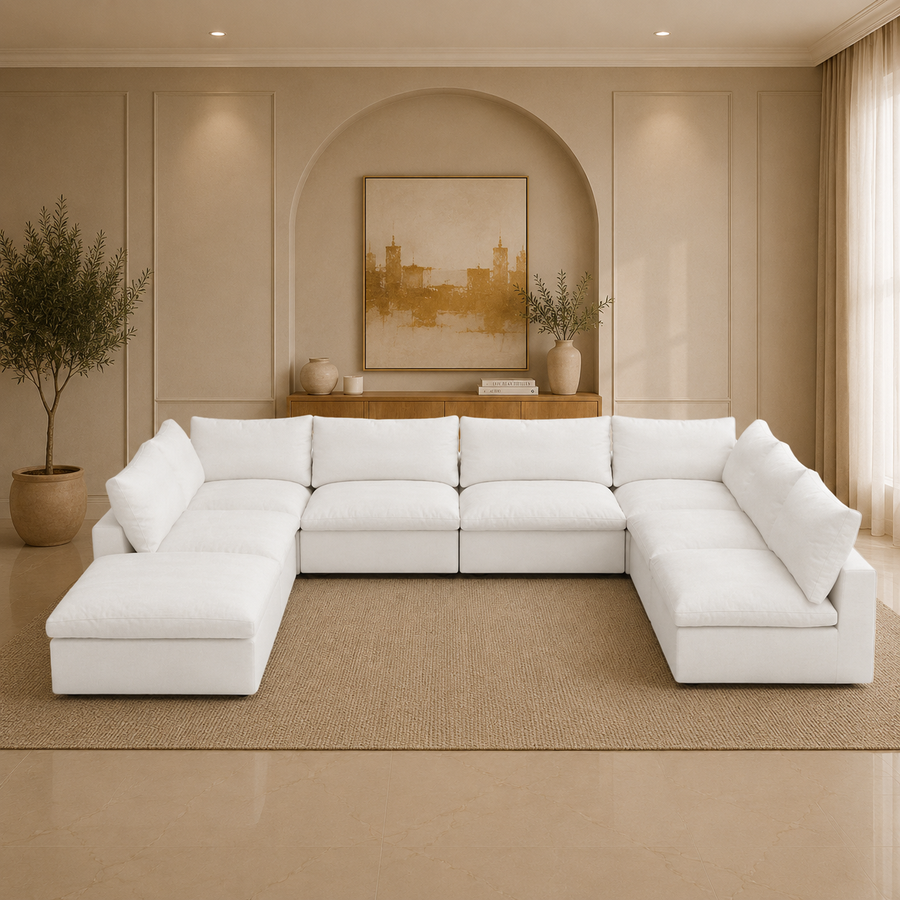 7 Piece Cloud Couch