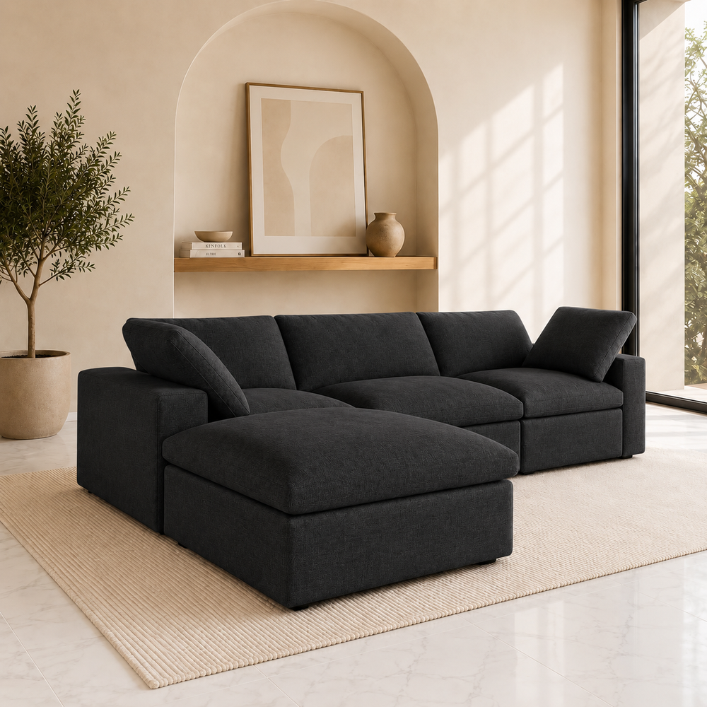 4 Piece Pit Cloud Couch