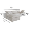 4 Piece Pit Cloud Couch