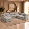 7 Piece Corner Cloud Couch