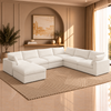 7 Piece Corner Cloud Couch
