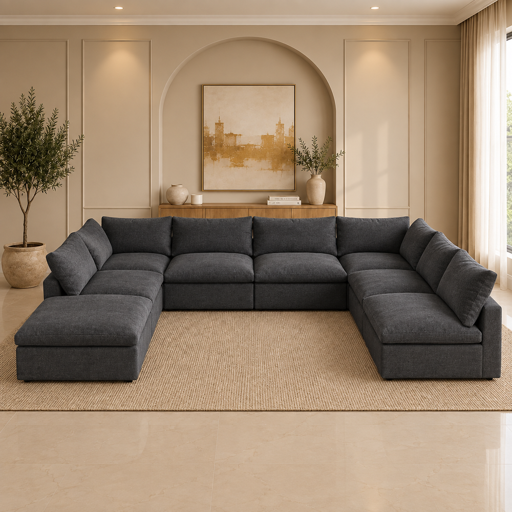 7 Piece Cloud Couch