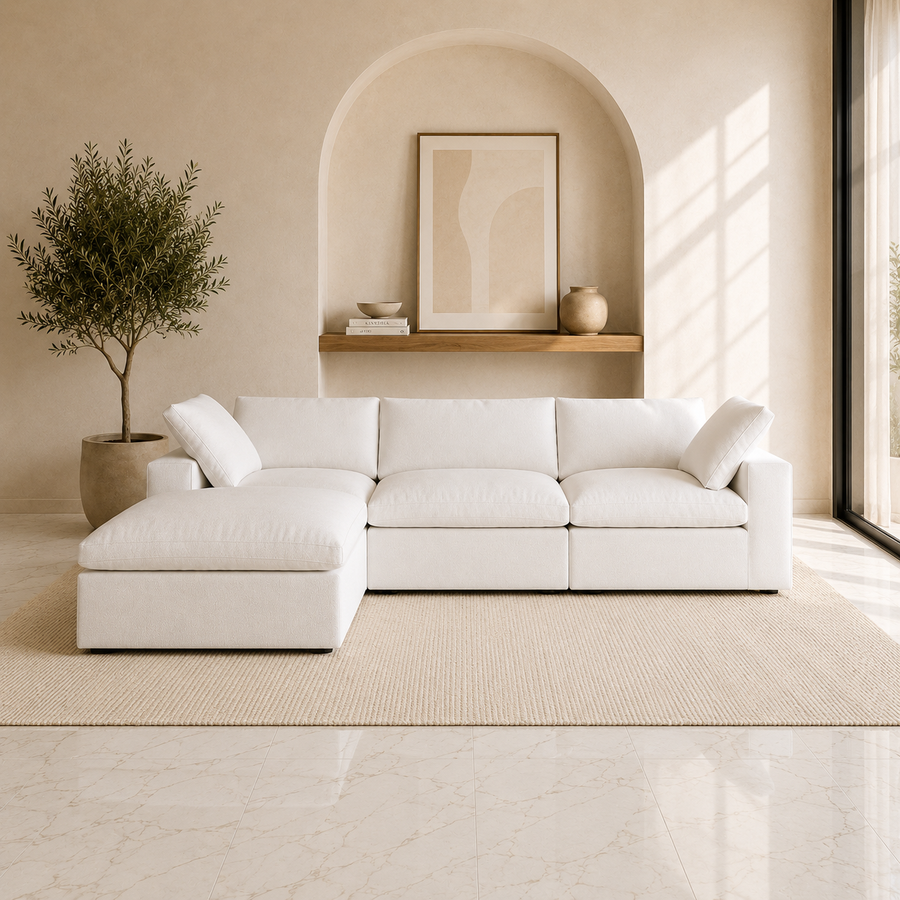4 Piece Cloud Couch