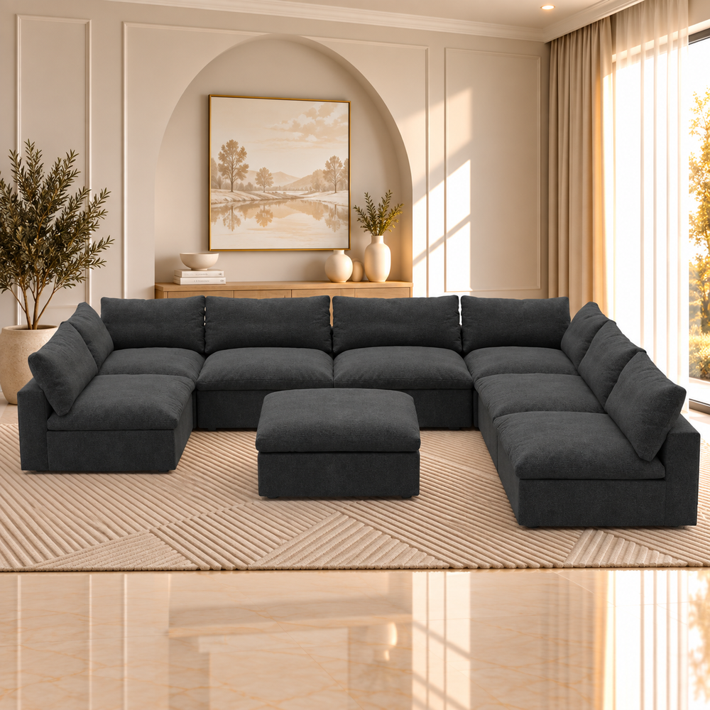 8 Piece Cloud Couch