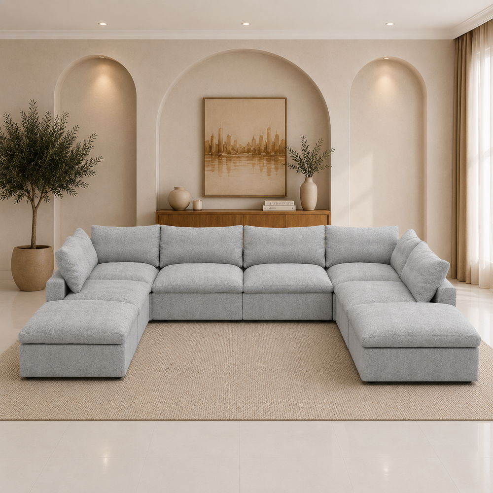 8 Piece Pit Cloud Couch