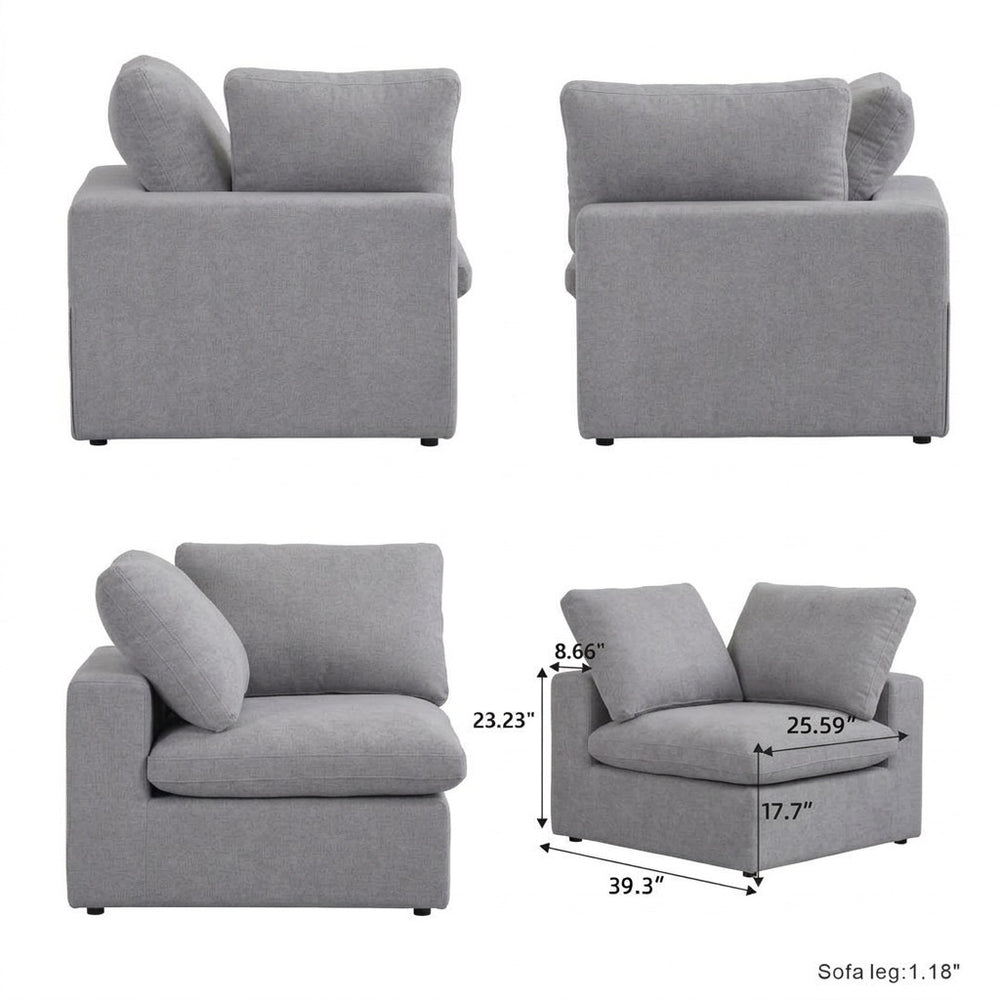 3 Piece Cloud Couch