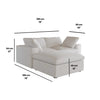 3 Piece Cloud Couch