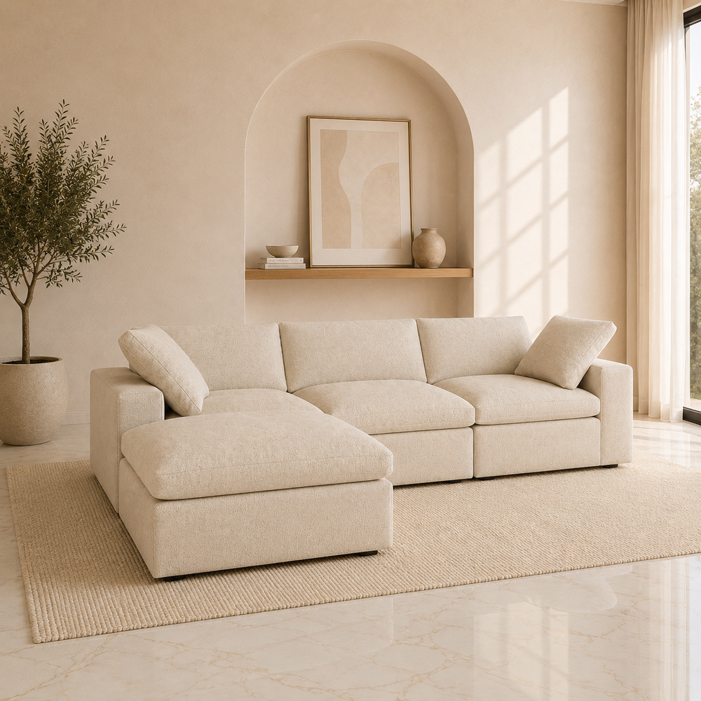 4 Piece Cloud Couch
