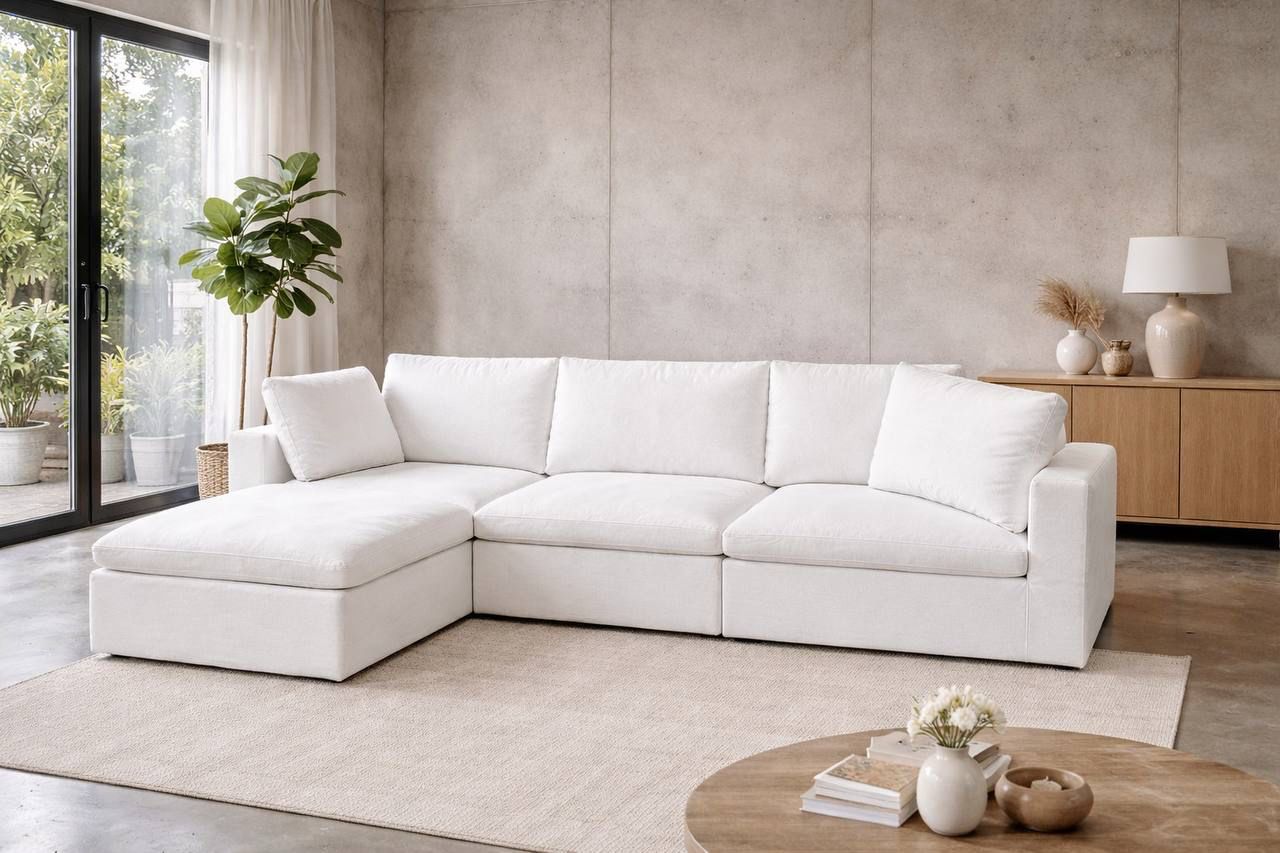 5-Piece Cloud Couch Modular Sofa