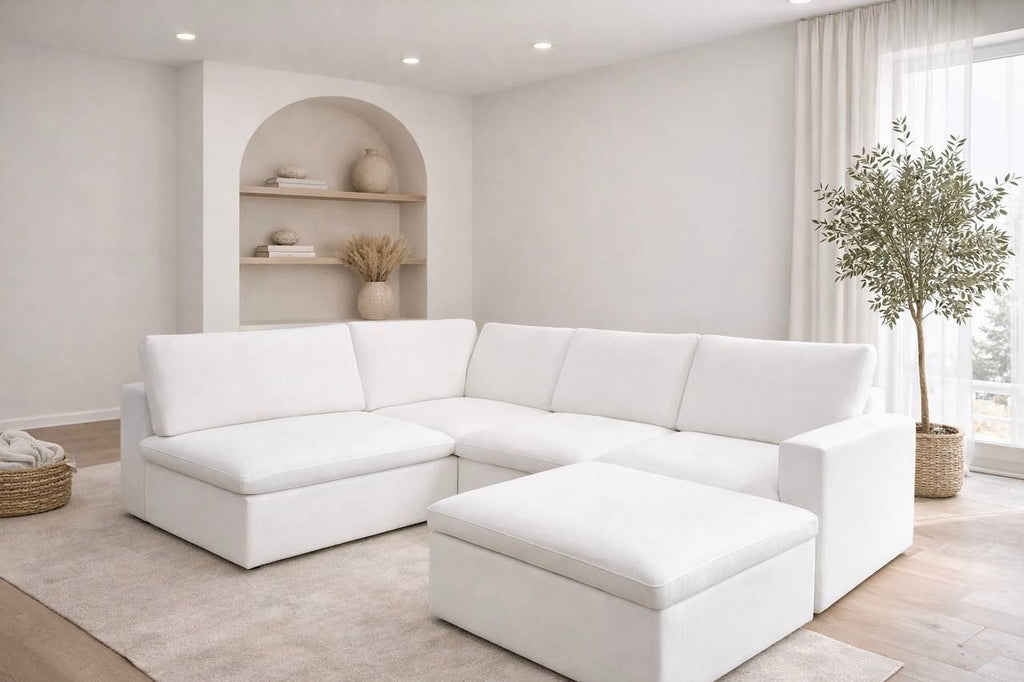 5-Piece Cloud Couch Modular Sofa