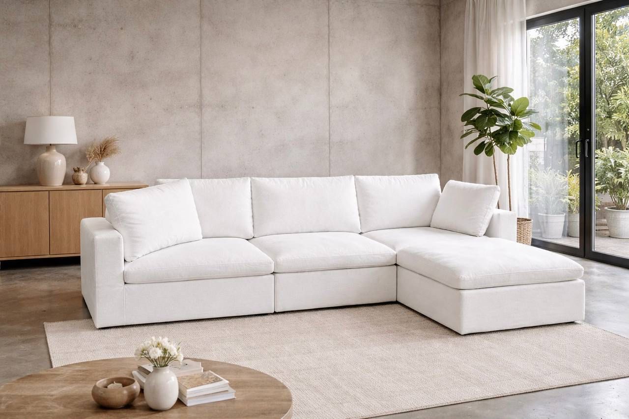5-Piece Cloud Couch Modular Sofa