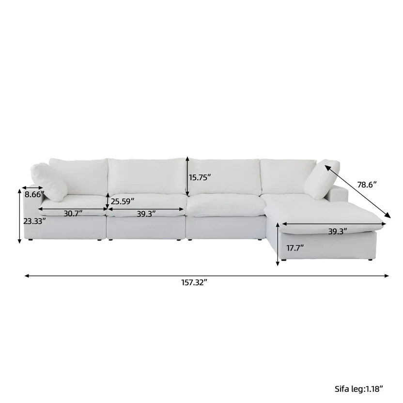 5-Piece Cloud Couch