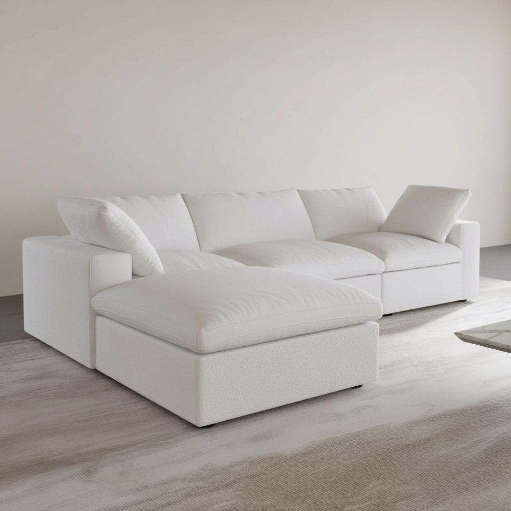 4-Piece Cloud Couch Modular Sofa
