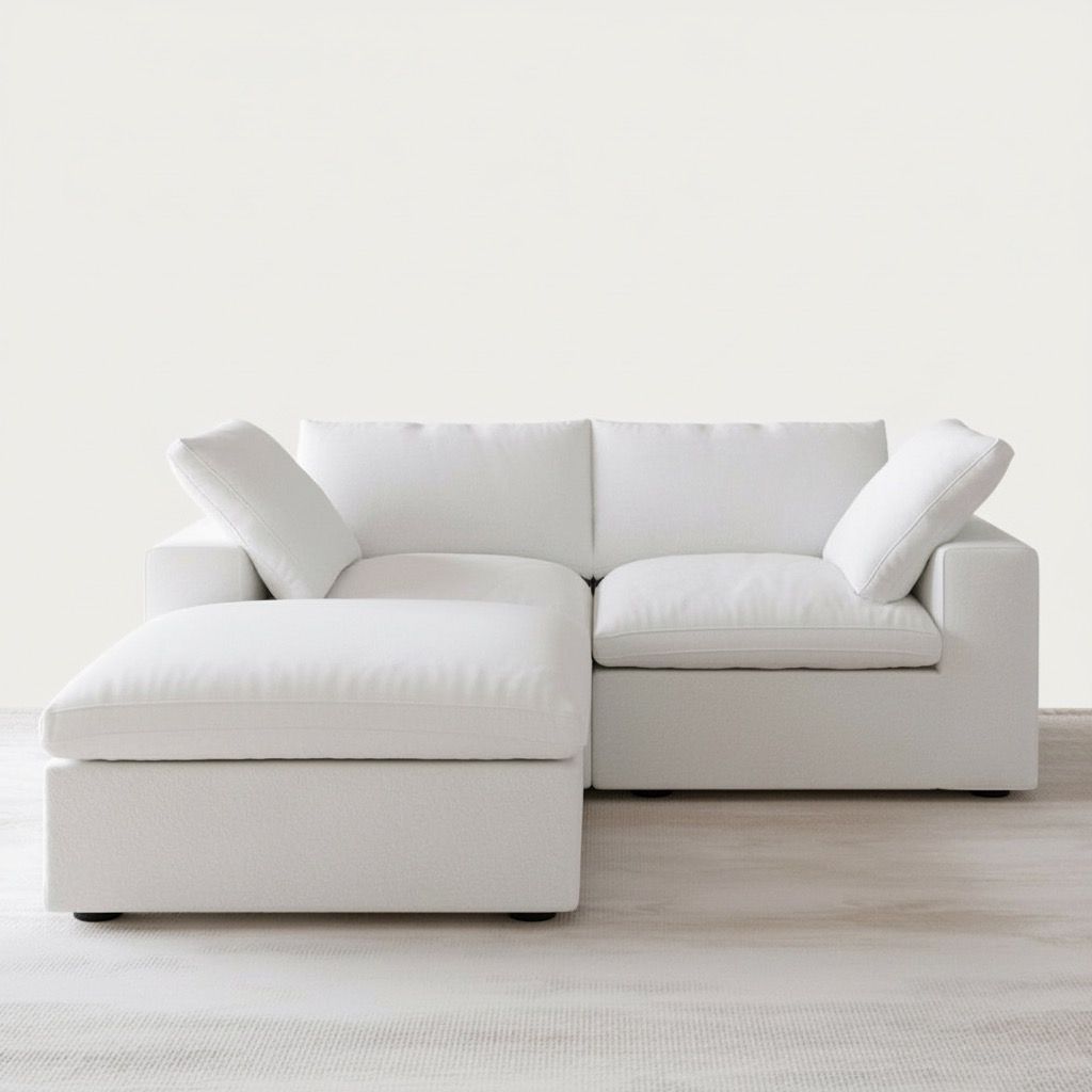 3-Piece Cloud Couch Modular Sofa
