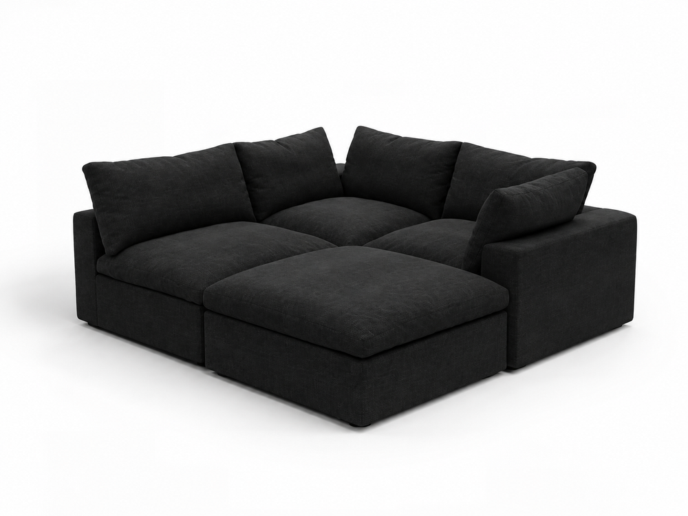 4 Piece Pit Cloud Couch