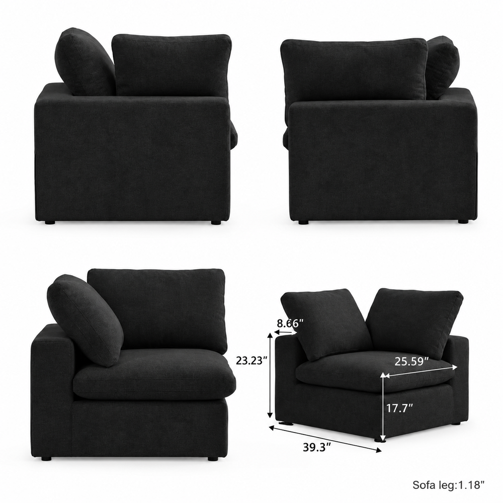 8 Piece Pit Cloud Couch