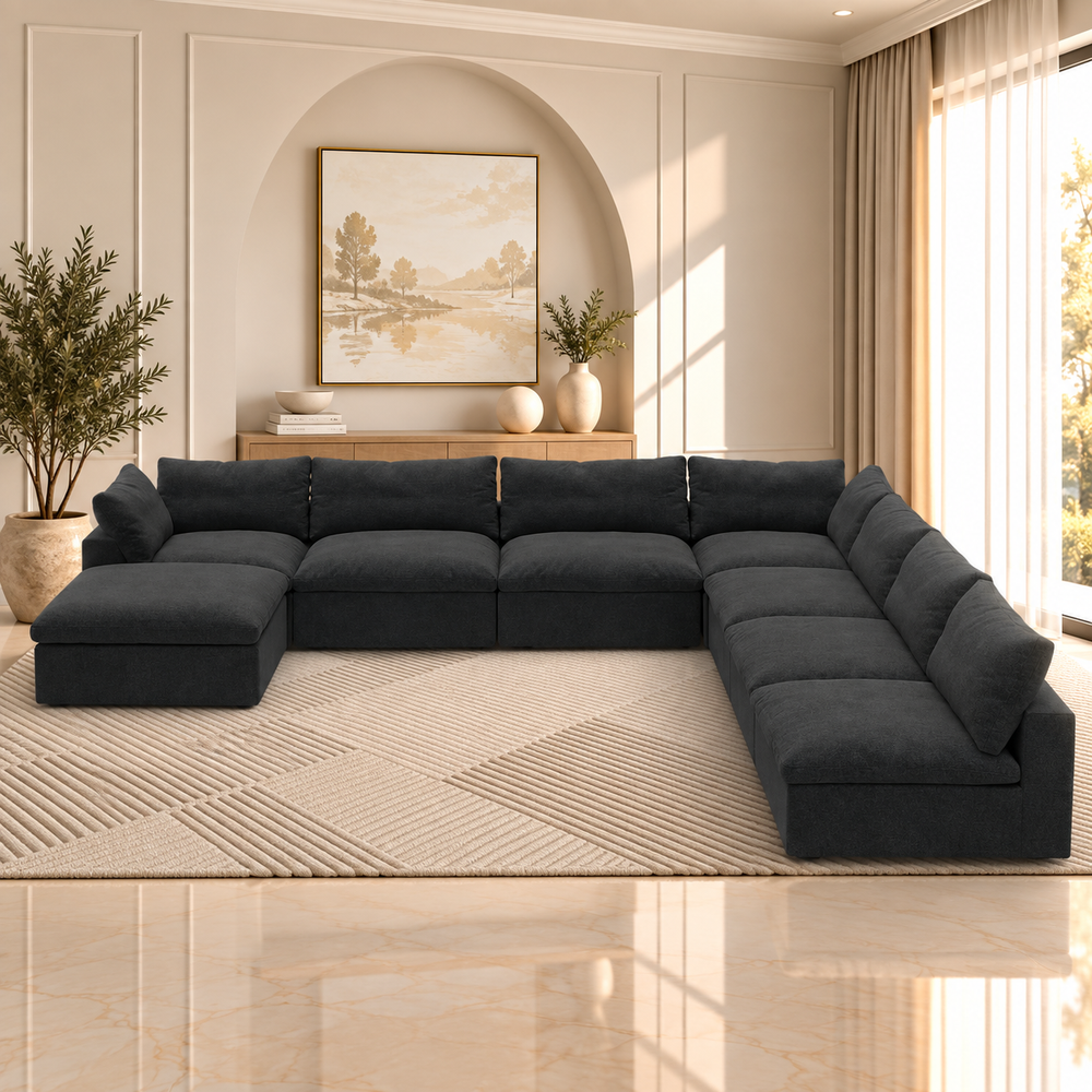 8 Piece Cloud Couch