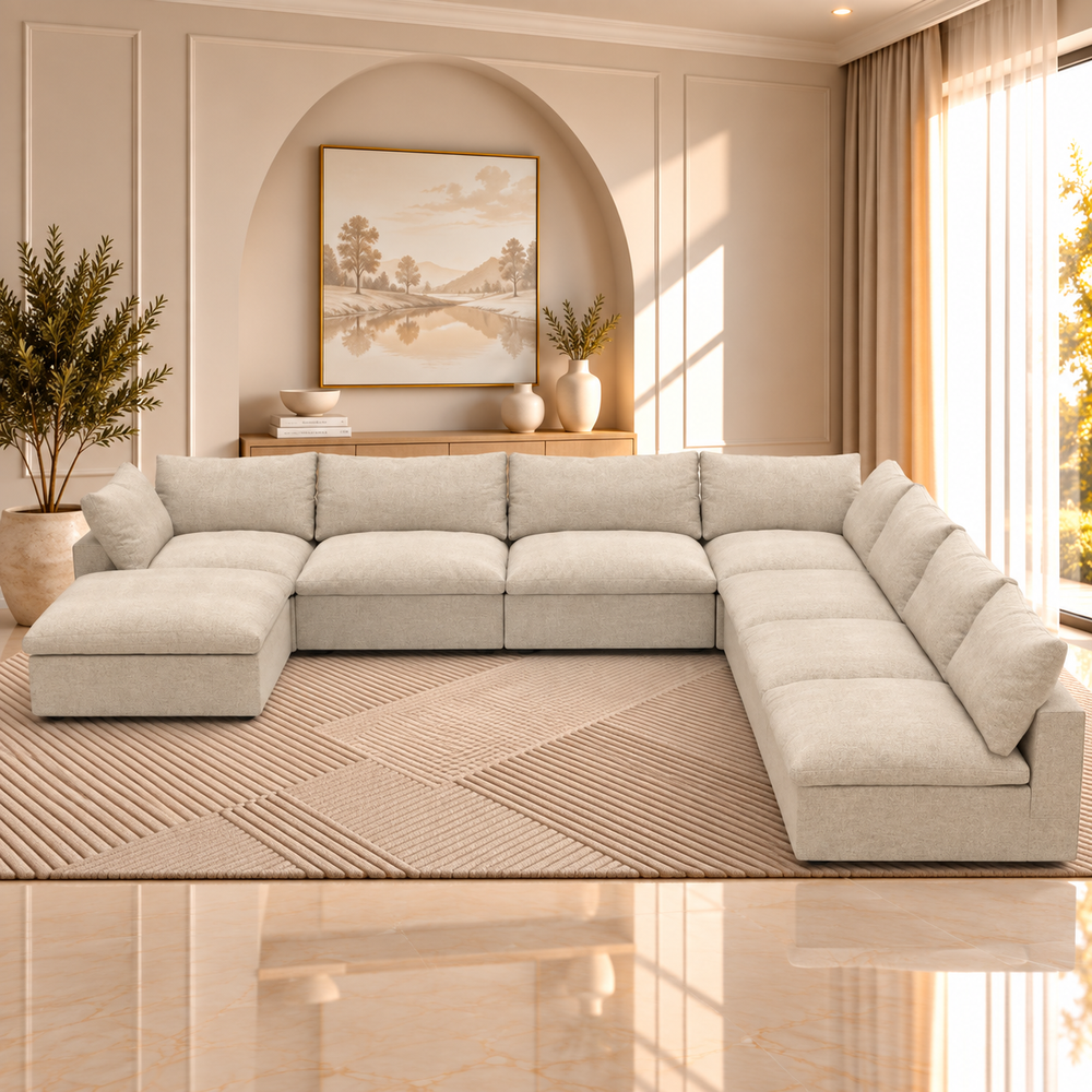 8 Piece Cloud Couch