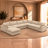 7 Piece Corner Cloud Couch