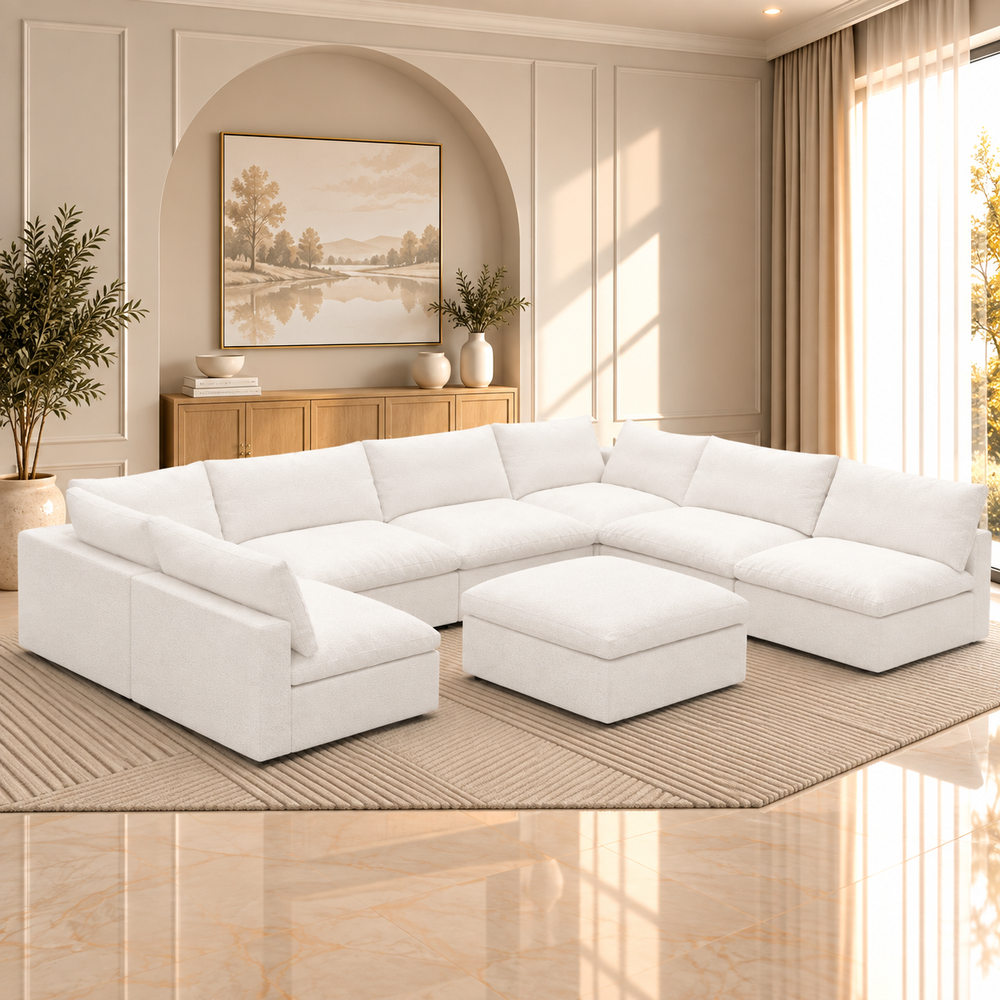 8 Piece Cloud Couch